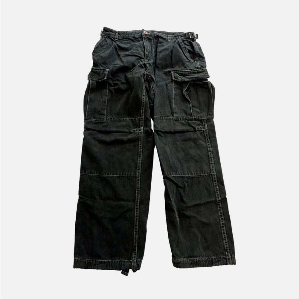 Cherry LA Work Cargo Pants in Black